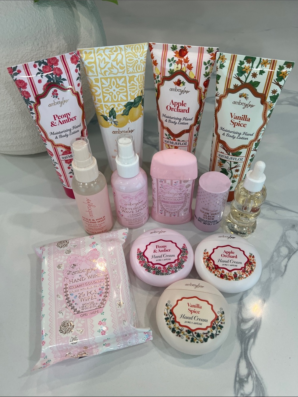 amber glow Bundle 13pc.